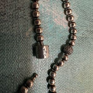 Pandora Beads & Pave Bracelet